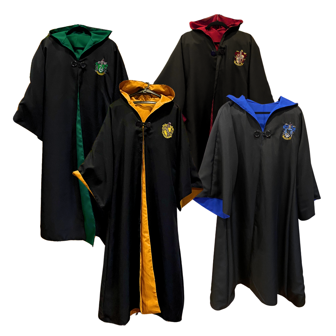 Capas de las casas de Hogwarts