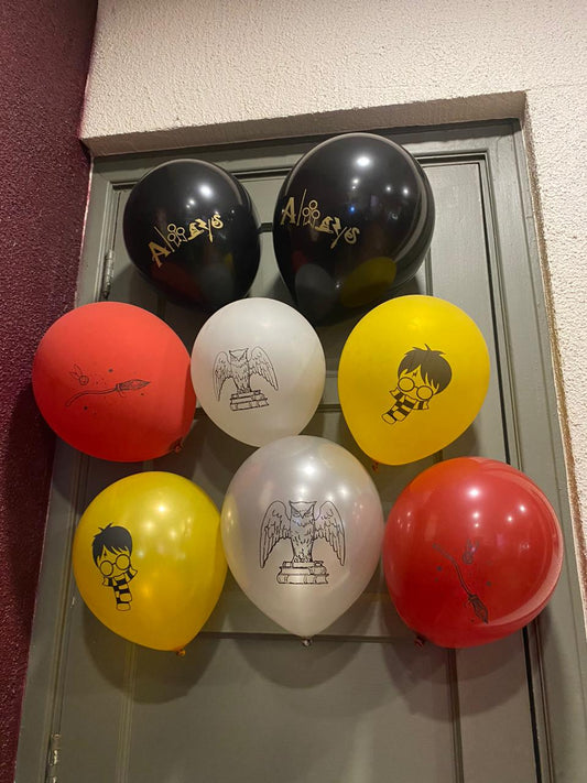 Pack de 12 globos tematicos