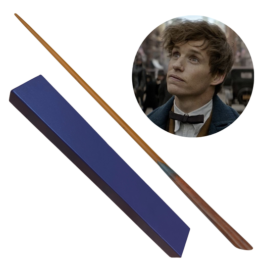 Varita Newt Scamander con caja